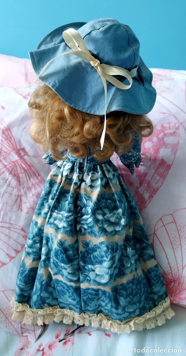 Mu&ntilde;ecas Nancy y Lucas: Nancy vestido original nostalgia azul - Foto 6