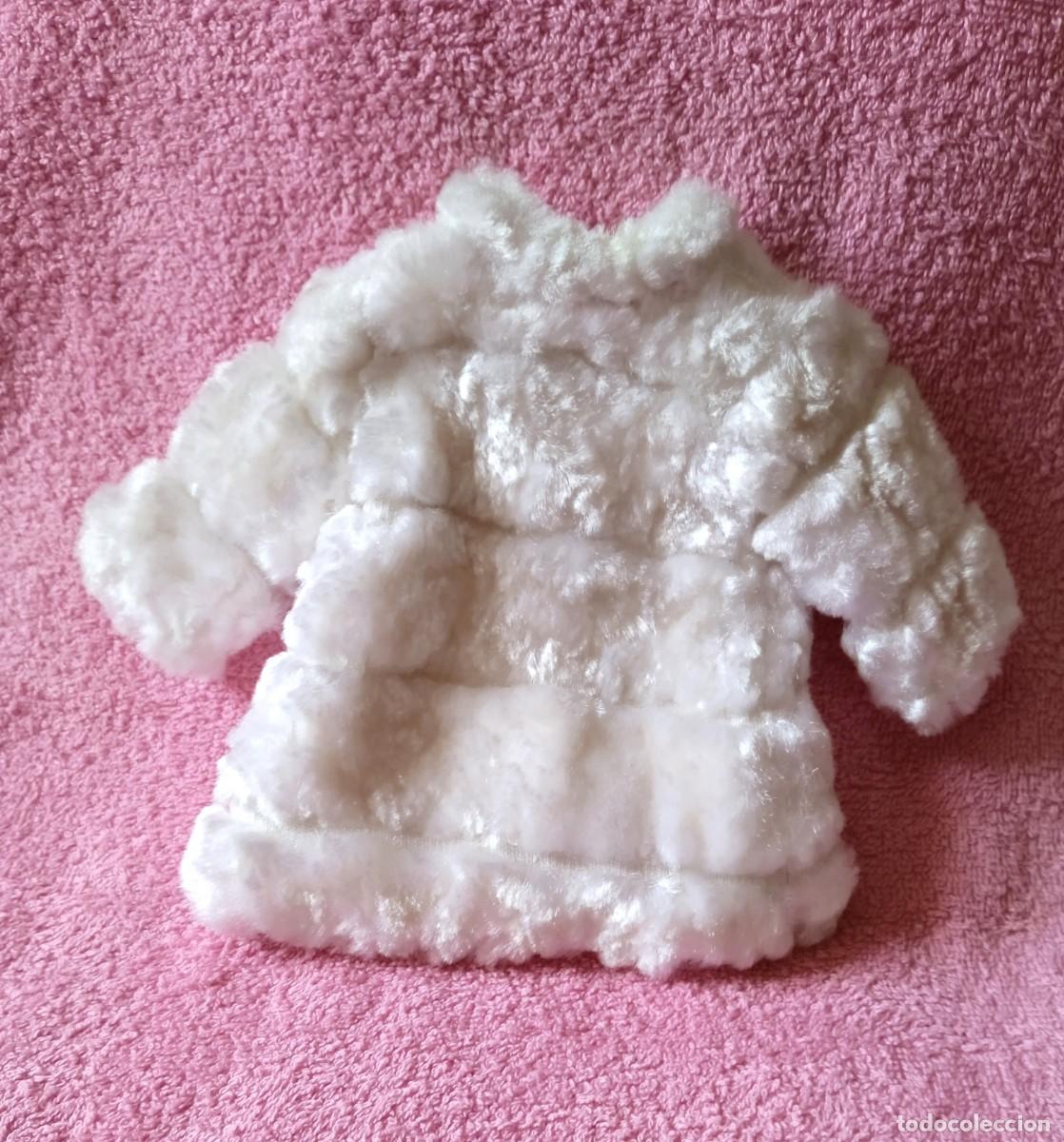 Mu&ntilde;ecas Nancy y Lucas: ABRIGO BLANCO VISON NANCY-A&Ntilde;OS 70 - Foto 7