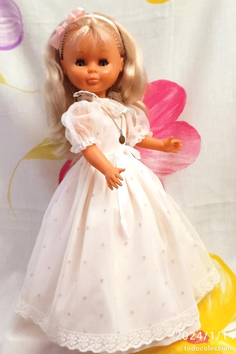 Mu&ntilde;ecas Nancy y Lucas: VESTIDO COMUNION NANCY - Foto 2