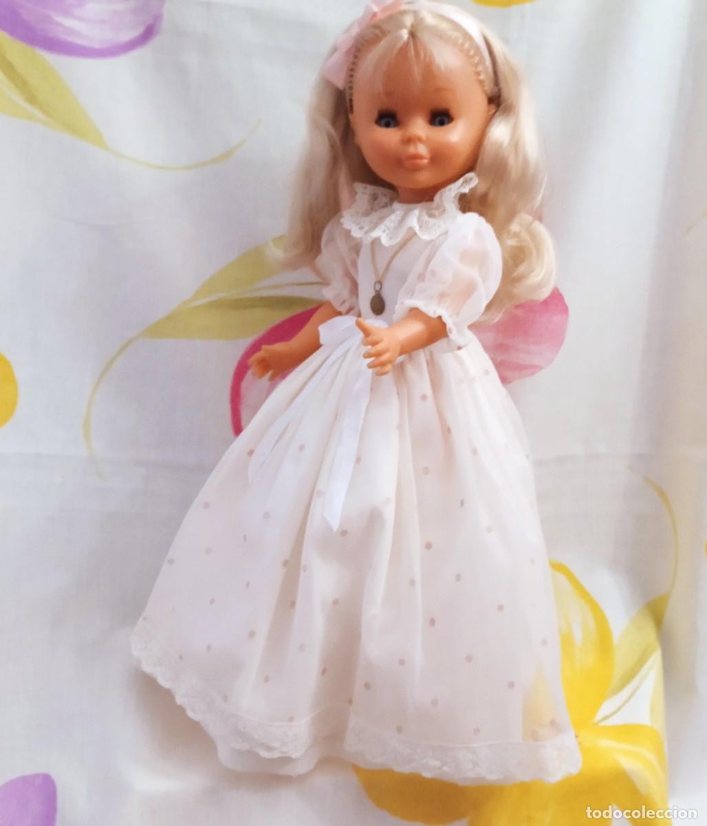 Mu&ntilde;ecas Nancy y Lucas: VESTIDO COMUNION NANCY - Foto 3