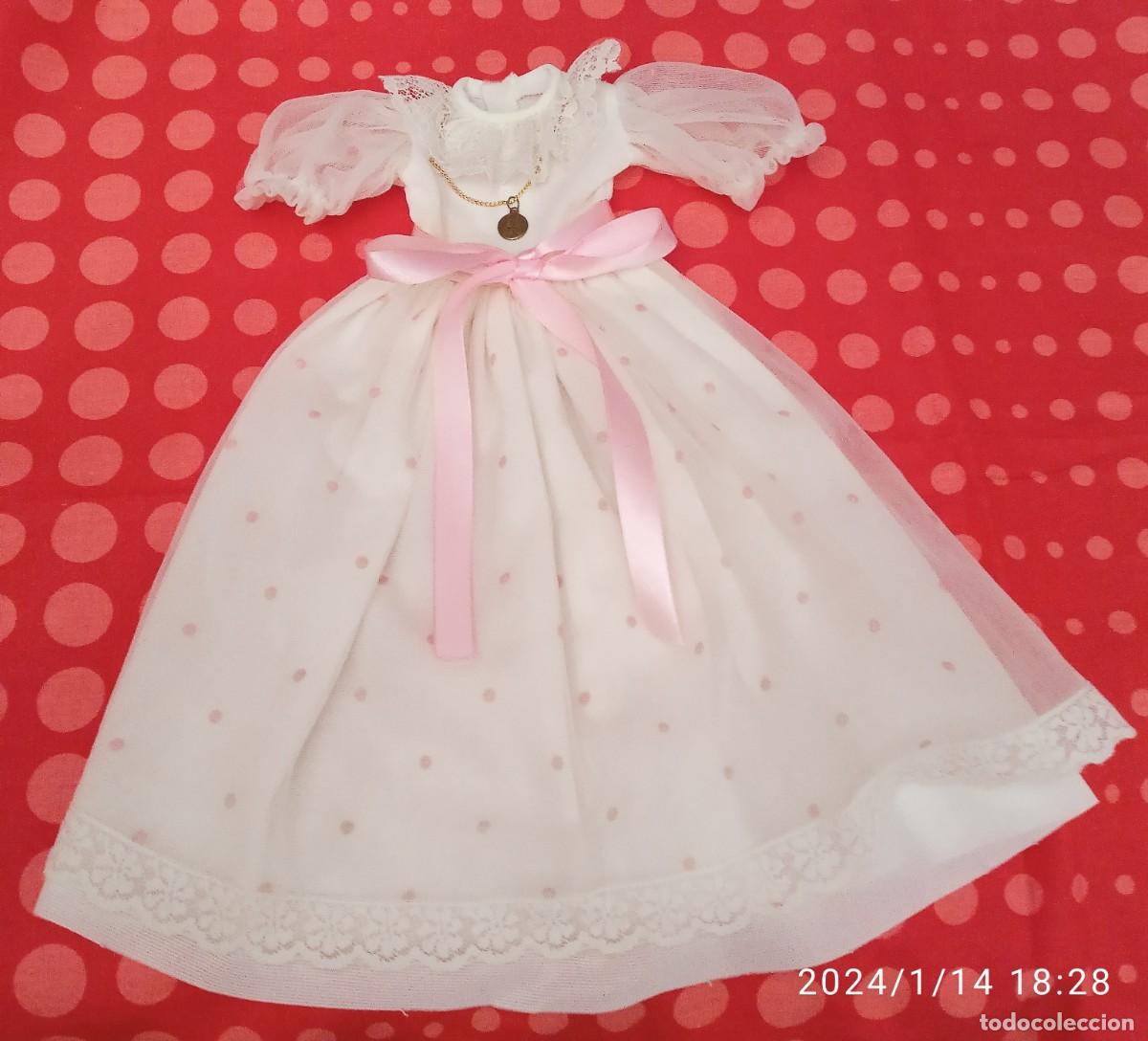 Mu&ntilde;ecas Nancy y Lucas: VESTIDO COMUNION NANCY - Foto 7
