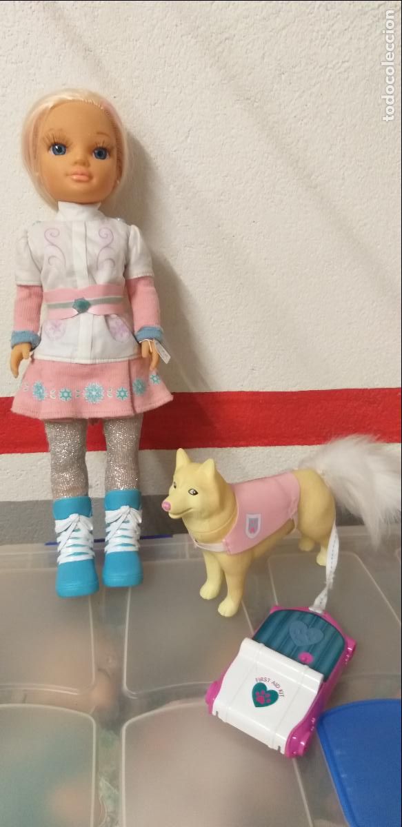 Mu&ntilde;ecas Nancy y Lucas: NANCY NEW DE FAMOSA CON PERRITO EN LA NIEVE - Foto 1