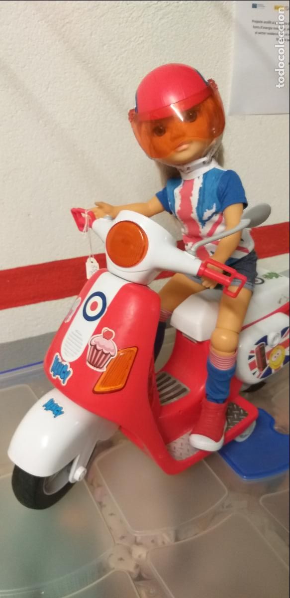 Mu&ntilde;ecas Nancy y Lucas: NANCY NEW DE FAMOSA CON MOTO - Foto 2