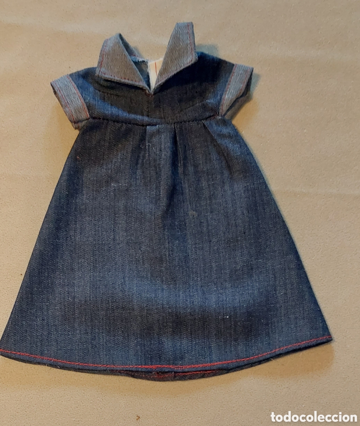 Mu&ntilde;ecas Nancy y Lucas: Vestido vaquero para mu&ntilde;eca nancy - Foto 2