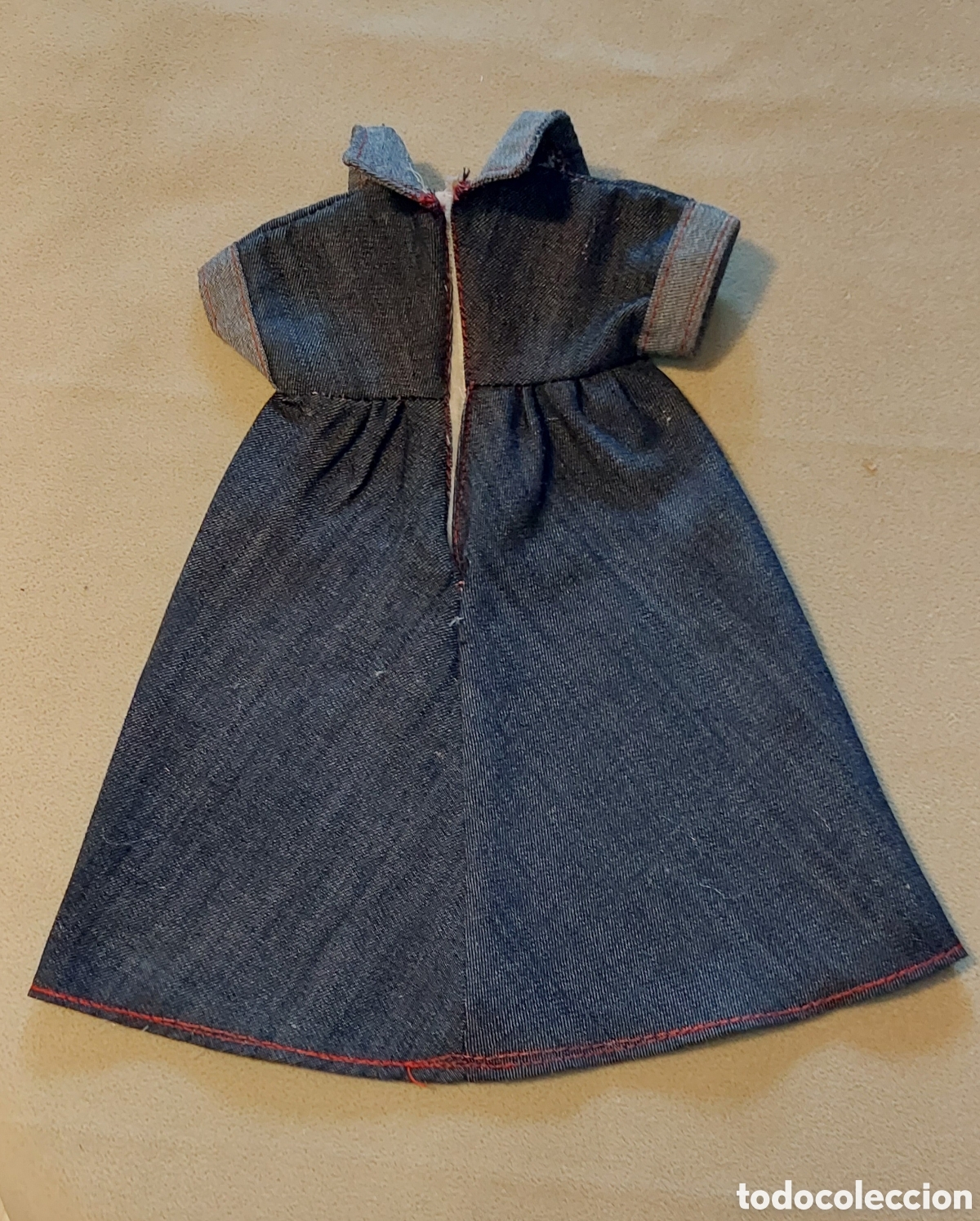 Mu&ntilde;ecas Nancy y Lucas: Vestido vaquero para mu&ntilde;eca nancy - Foto 1