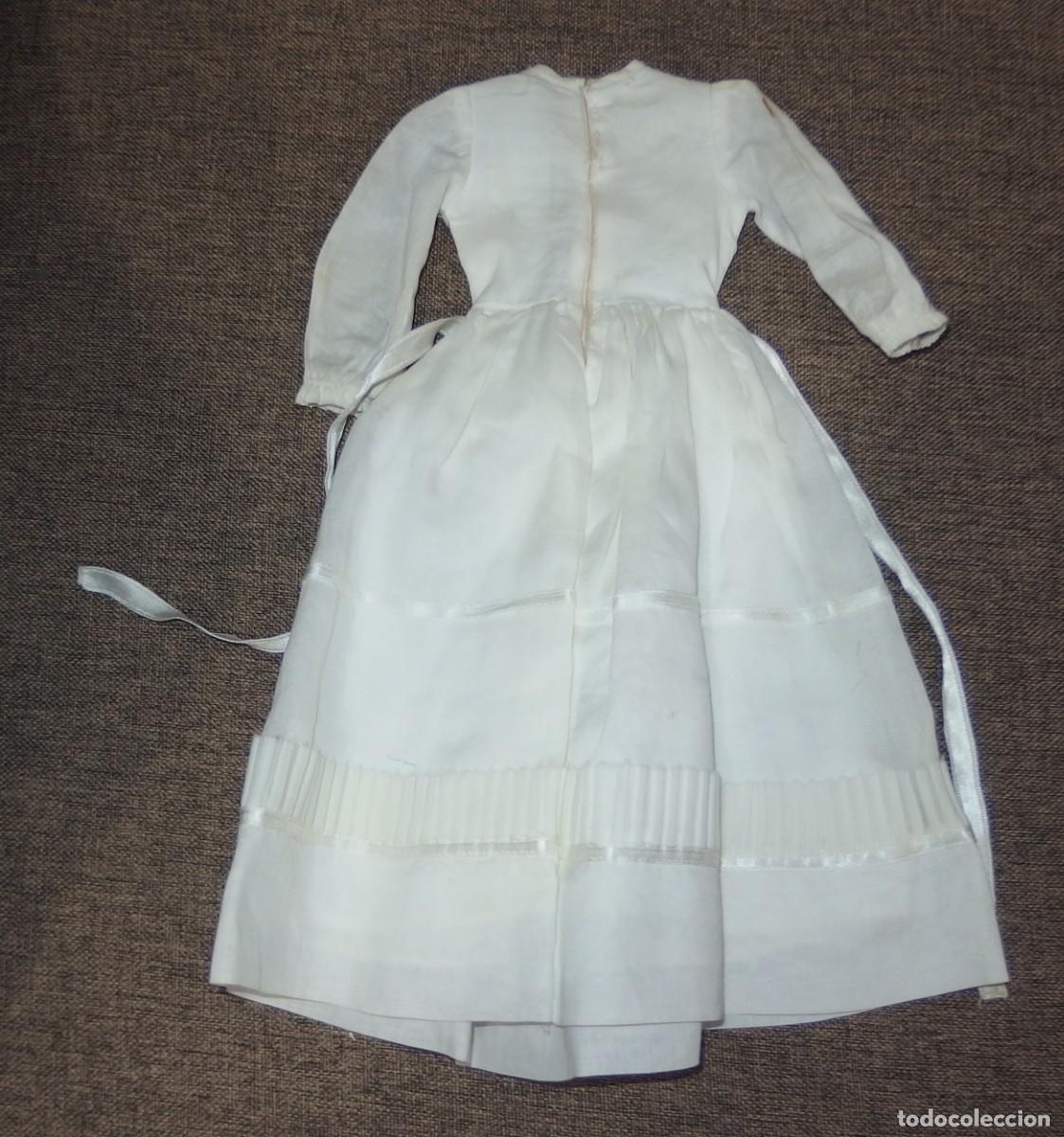 Mu&ntilde;ecas Nancy y Lucas: VESTIDO DE COMUNI&Oacute;N DE LA NANCY,DE LOS A&Ntilde;OS 70 - Foto 3