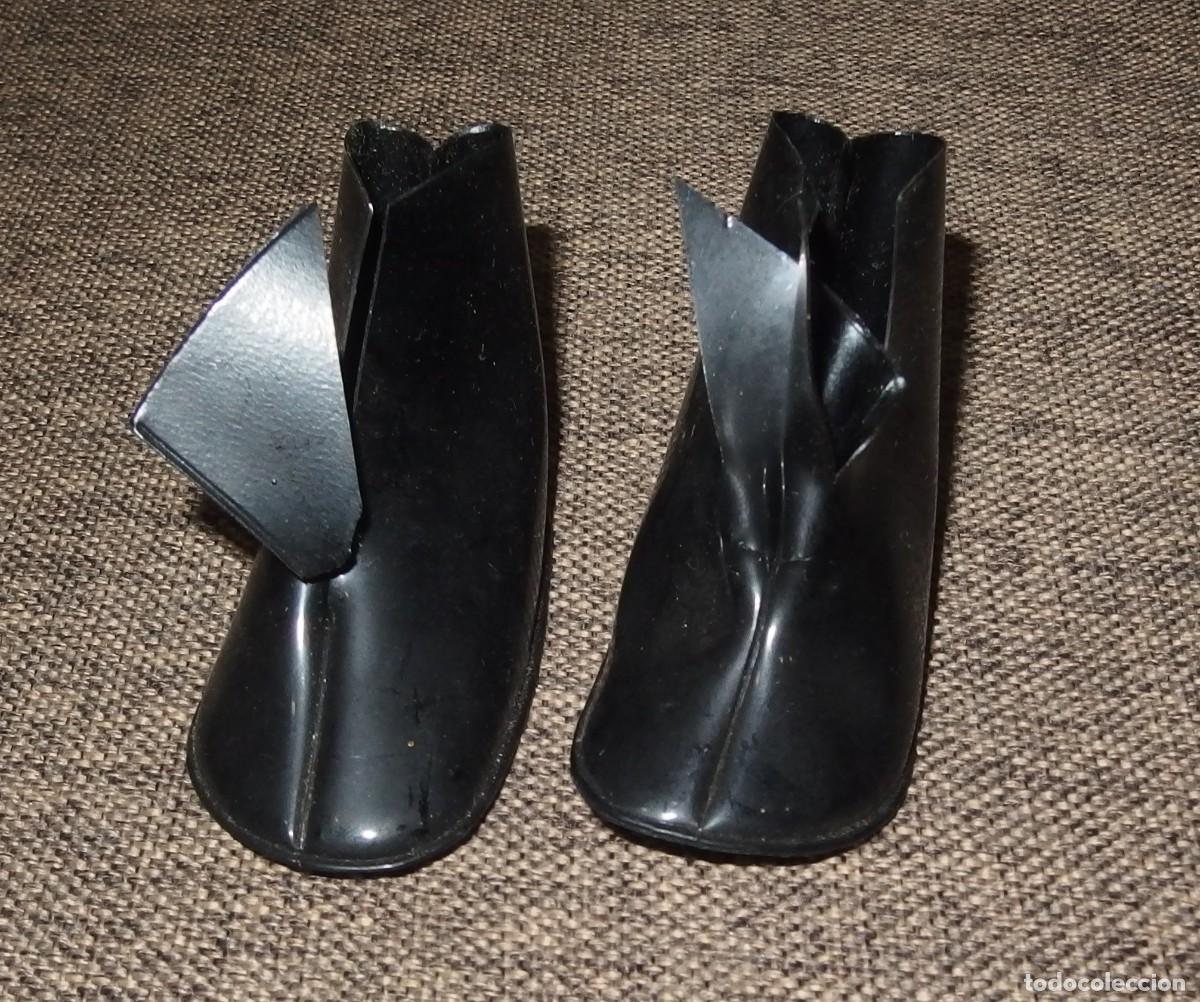 Mu&ntilde;ecas Nancy y Lucas: BOTINES NEGROS DE NANCY,A&Ntilde;OS 70 - Foto 1