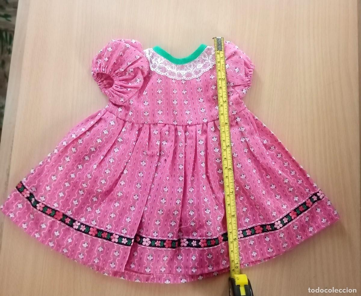 Mu&ntilde;ecas Nancy y Lucas: Vestido rosa para mu&ntilde;eca - Foto 1