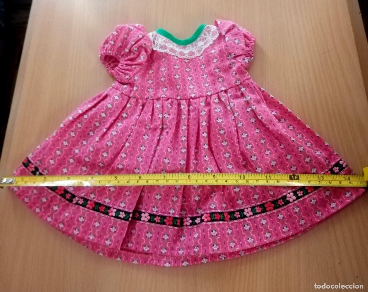 Mu&ntilde;ecas Nancy y Lucas: Vestido rosa para mu&ntilde;eca - Foto 2