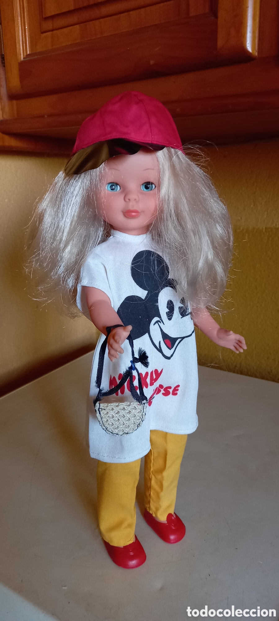 Mu&ntilde;ecas Nancy y Lucas: MU&Ntilde;ECA NANCY CON DIFICIL CONJUNTO MICKEY MOUSE ORIGINAL DEL 78 - Foto 3