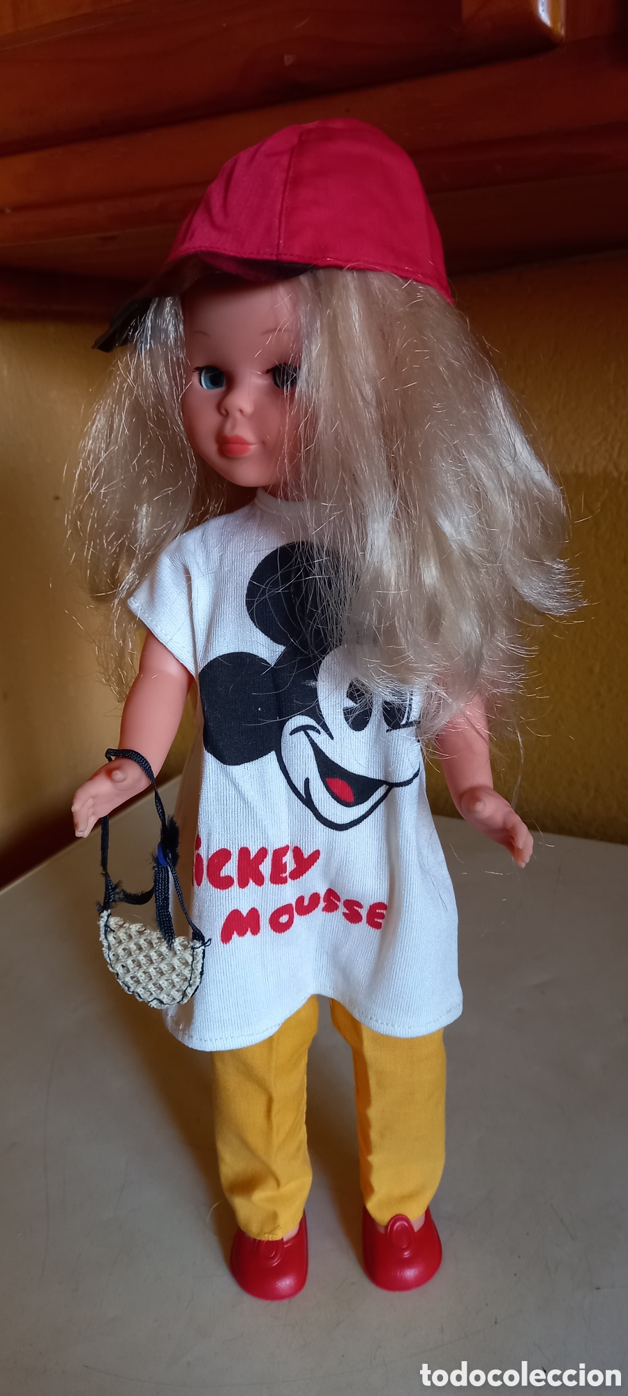 Mu&ntilde;ecas Nancy y Lucas: MU&Ntilde;ECA NANCY CON DIFICIL CONJUNTO MICKEY MOUSE ORIGINAL DEL 78 - Foto 5