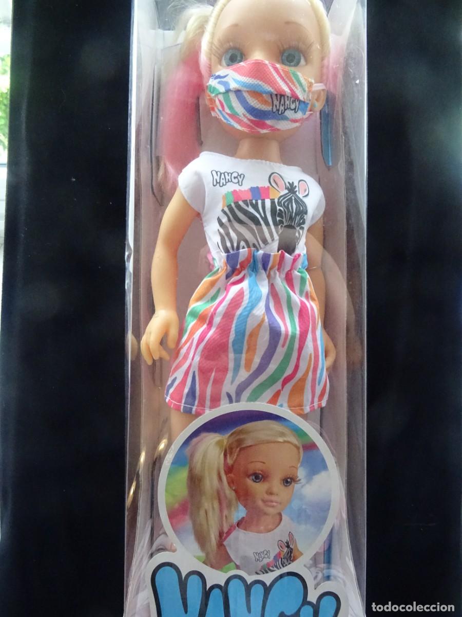 Mu&ntilde;ecas Nancy y Lucas: NANCY UN D&Iacute;A CON MASCARILLA DE ARCOIRIS - Foto 1