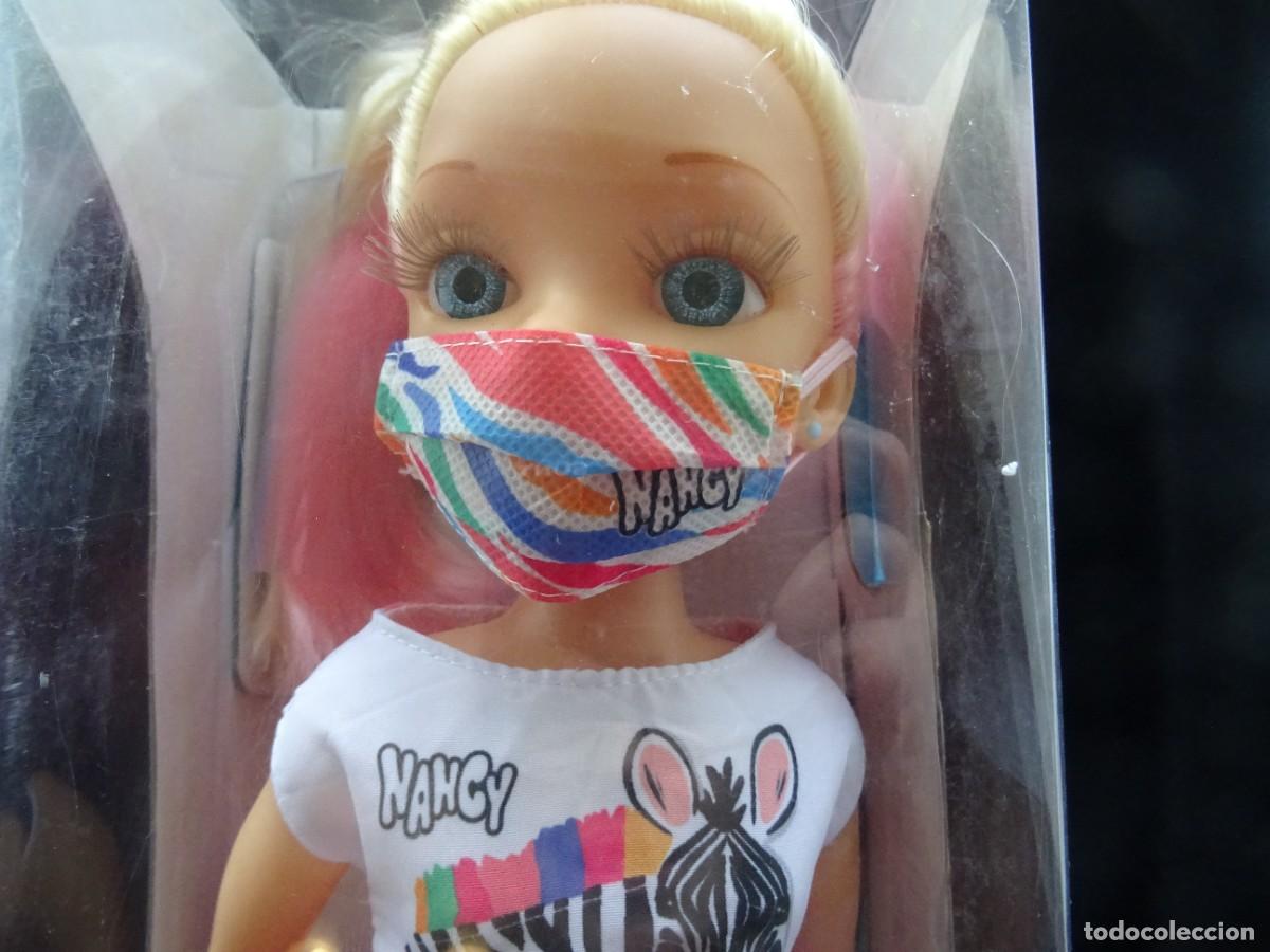 Mu&ntilde;ecas Nancy y Lucas: NANCY UN D&Iacute;A CON MASCARILLA DE ARCOIRIS - Foto 2