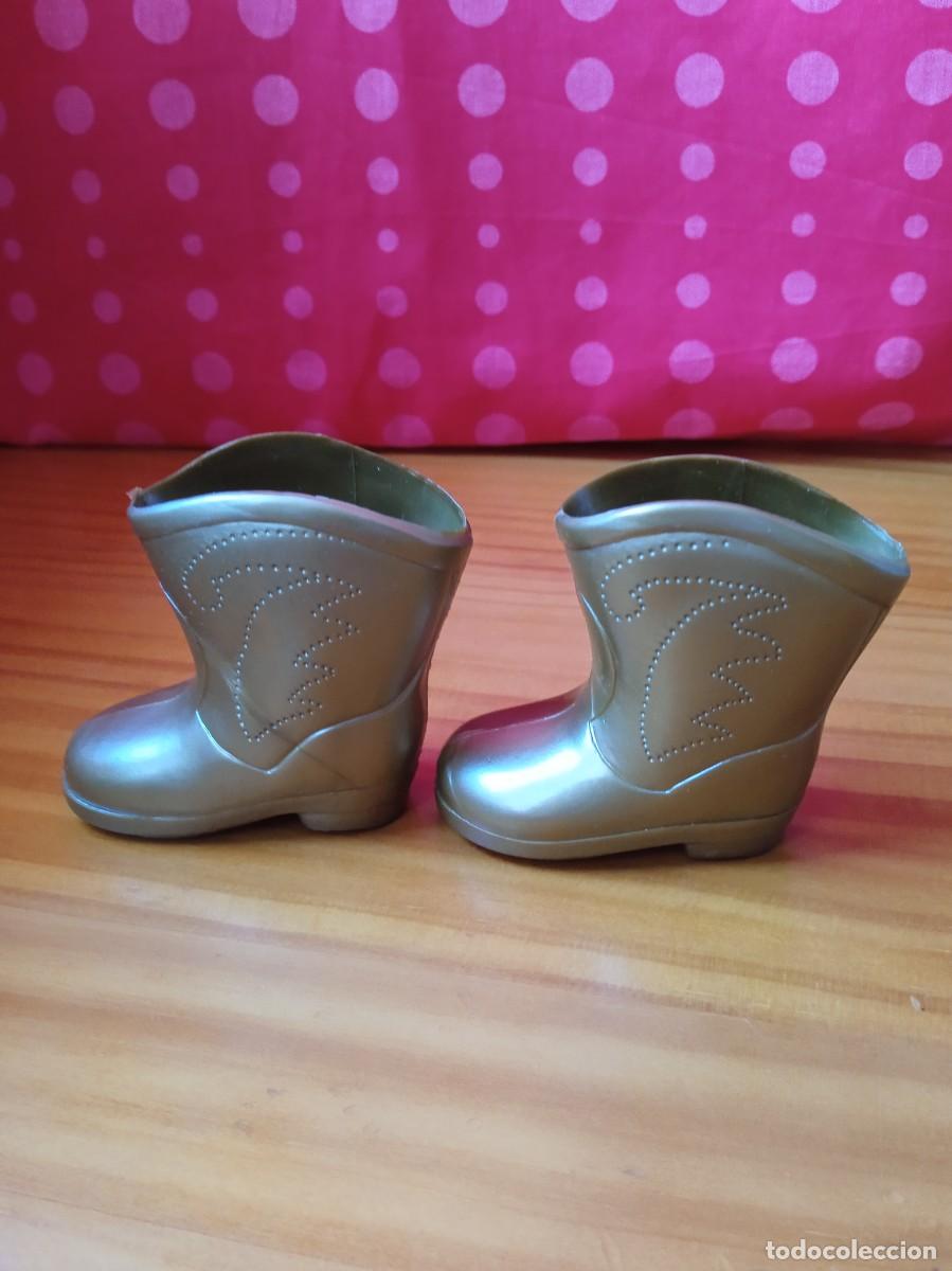 Mu&ntilde;ecas Nancy y Lucas: BOTAS DORADAS PARA MU&Ntilde;ECA NANCY - Foto 7