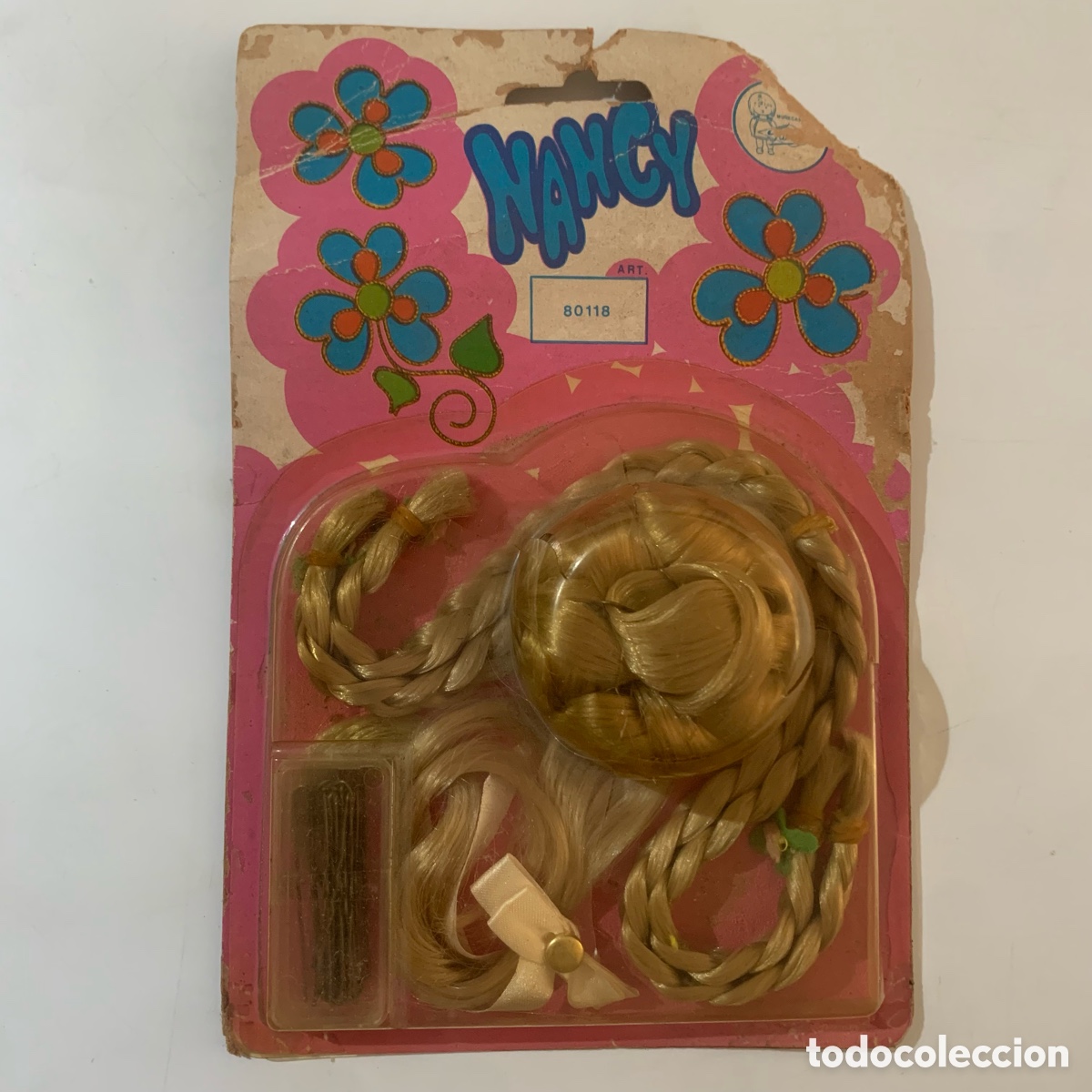 Mu&ntilde;ecas Nancy y Lucas: Peluca postizo rubio nancy de famosa ref. 80118 - Foto 1
