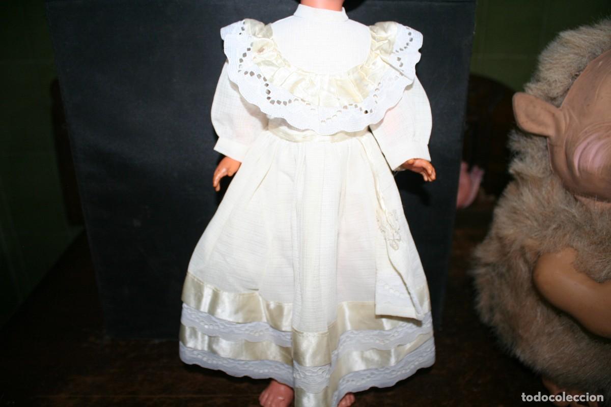Mu&ntilde;ecas Nancy y Lucas: vestido blanco valido mu&ntilde;eca nancy comunion - Foto 1