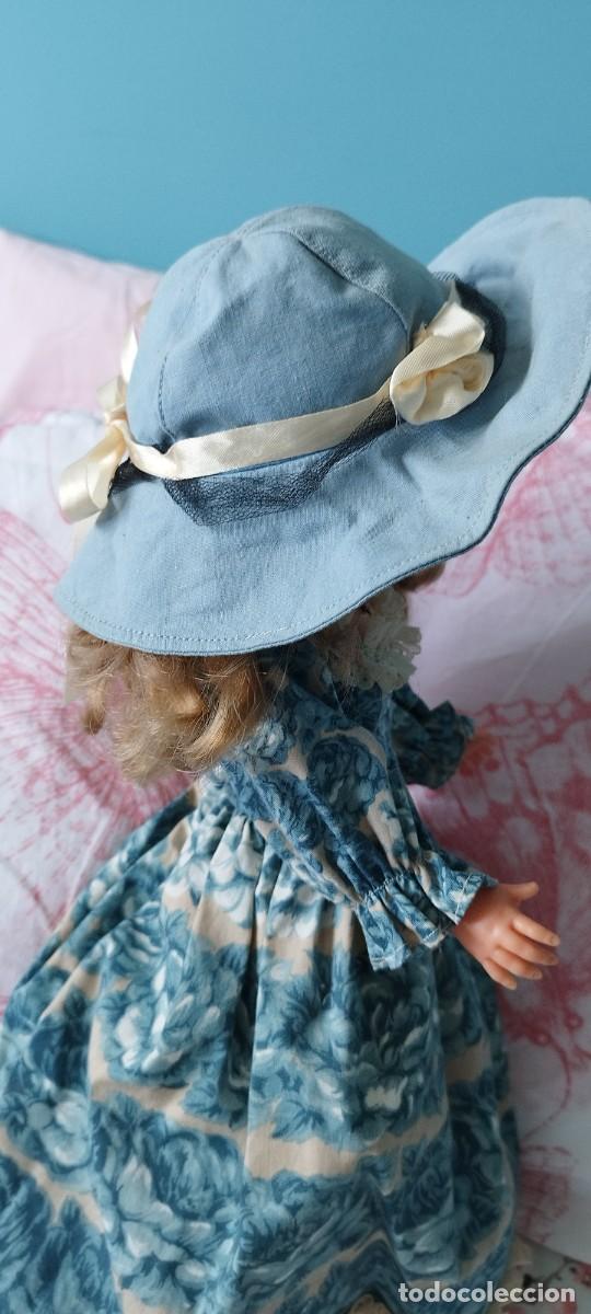 Mu&ntilde;ecas Nancy y Lucas: Nancy vestido original nostalgia azul - Foto 9