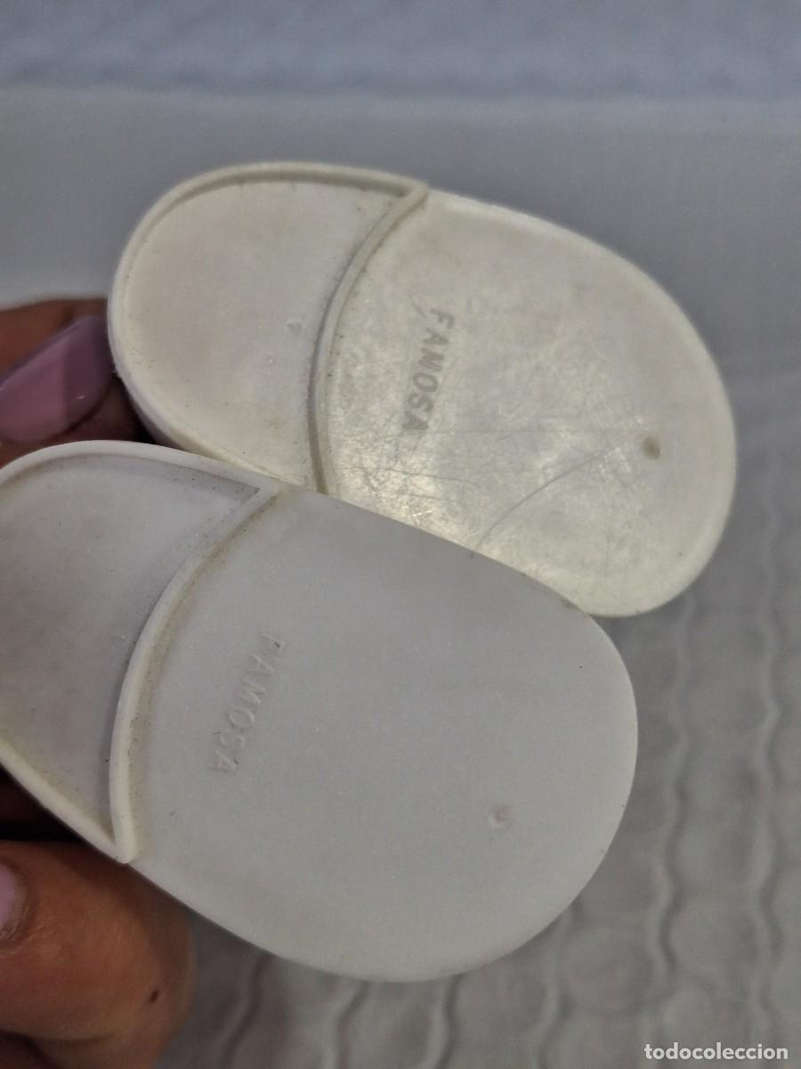 Mu&ntilde;ecas Nancy y Lucas: Zapatos blancos mu&ntilde;eca Nancy . - Foto 4