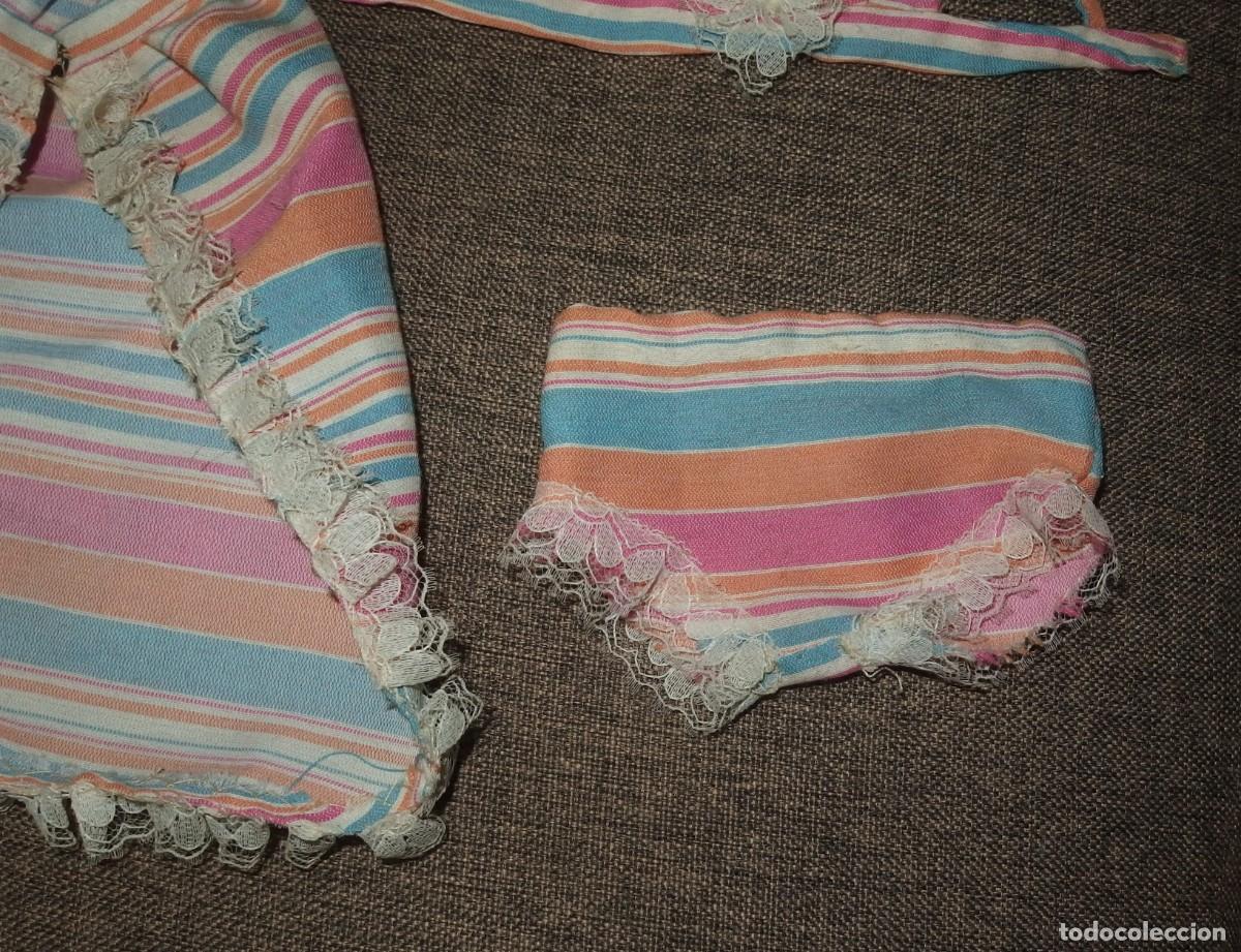 Mu&ntilde;ecas Nancy y Lucas: CONJUNTO PLAYA DE NANCY,CONFECCI&Oacute;N CASERA,A&Ntilde;OS 70 - Foto 2