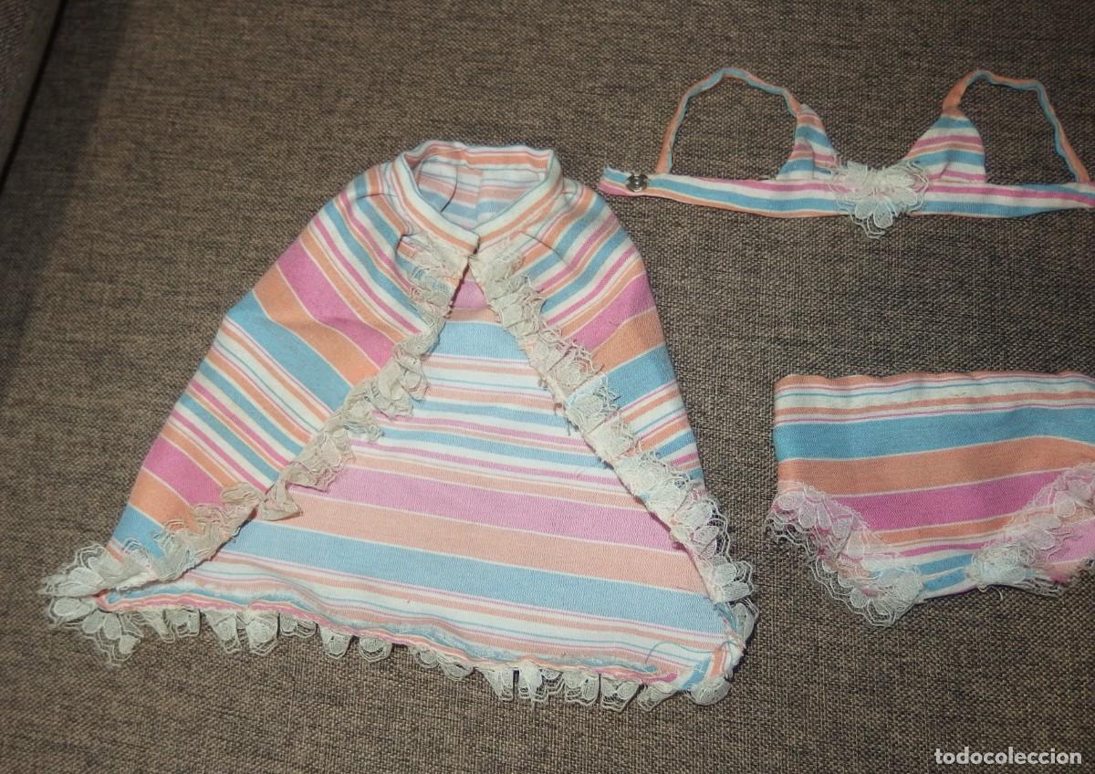 Mu&ntilde;ecas Nancy y Lucas: CONJUNTO PLAYA DE NANCY,CONFECCI&Oacute;N CASERA,A&Ntilde;OS 70 - Foto 4