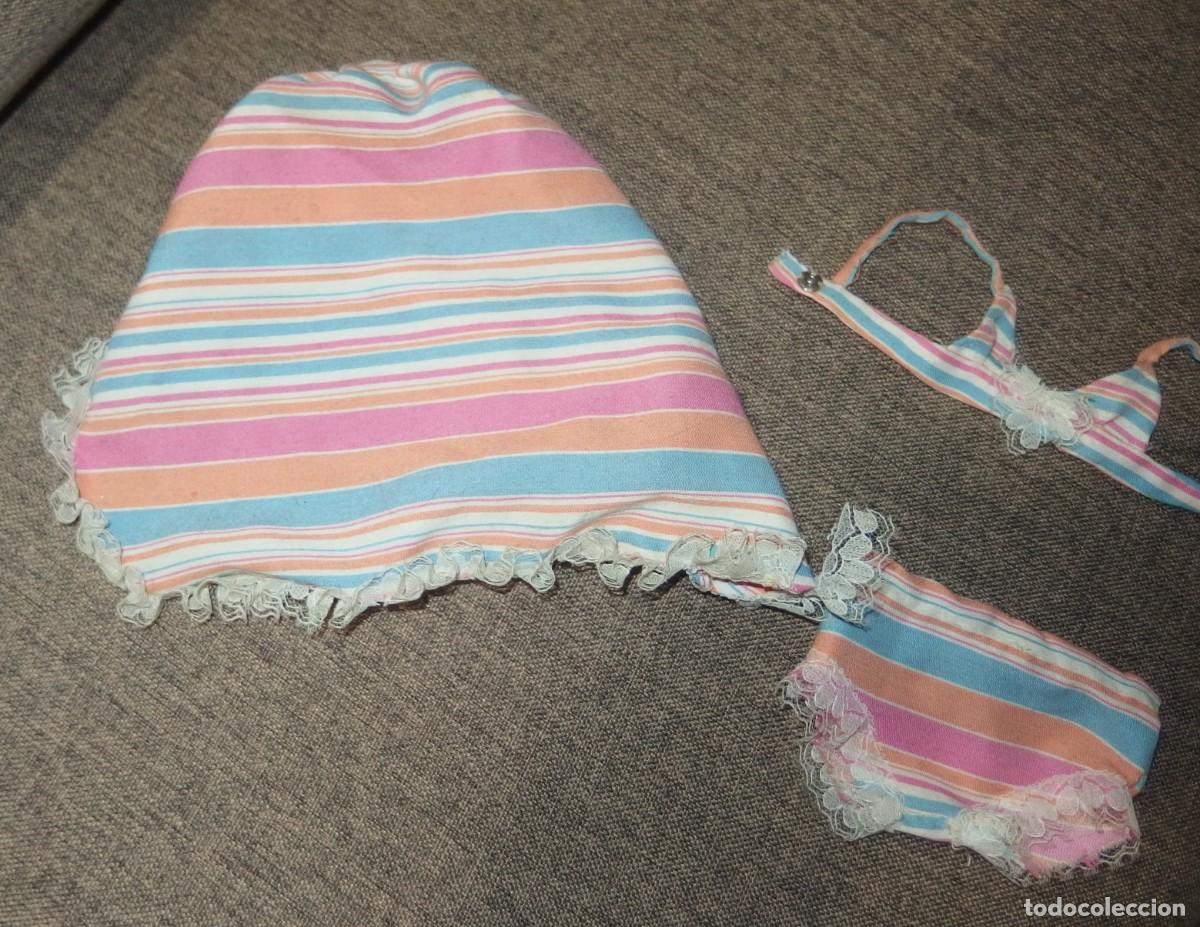 Mu&ntilde;ecas Nancy y Lucas: CONJUNTO PLAYA DE NANCY,CONFECCI&Oacute;N CASERA,A&Ntilde;OS 70 - Foto 5