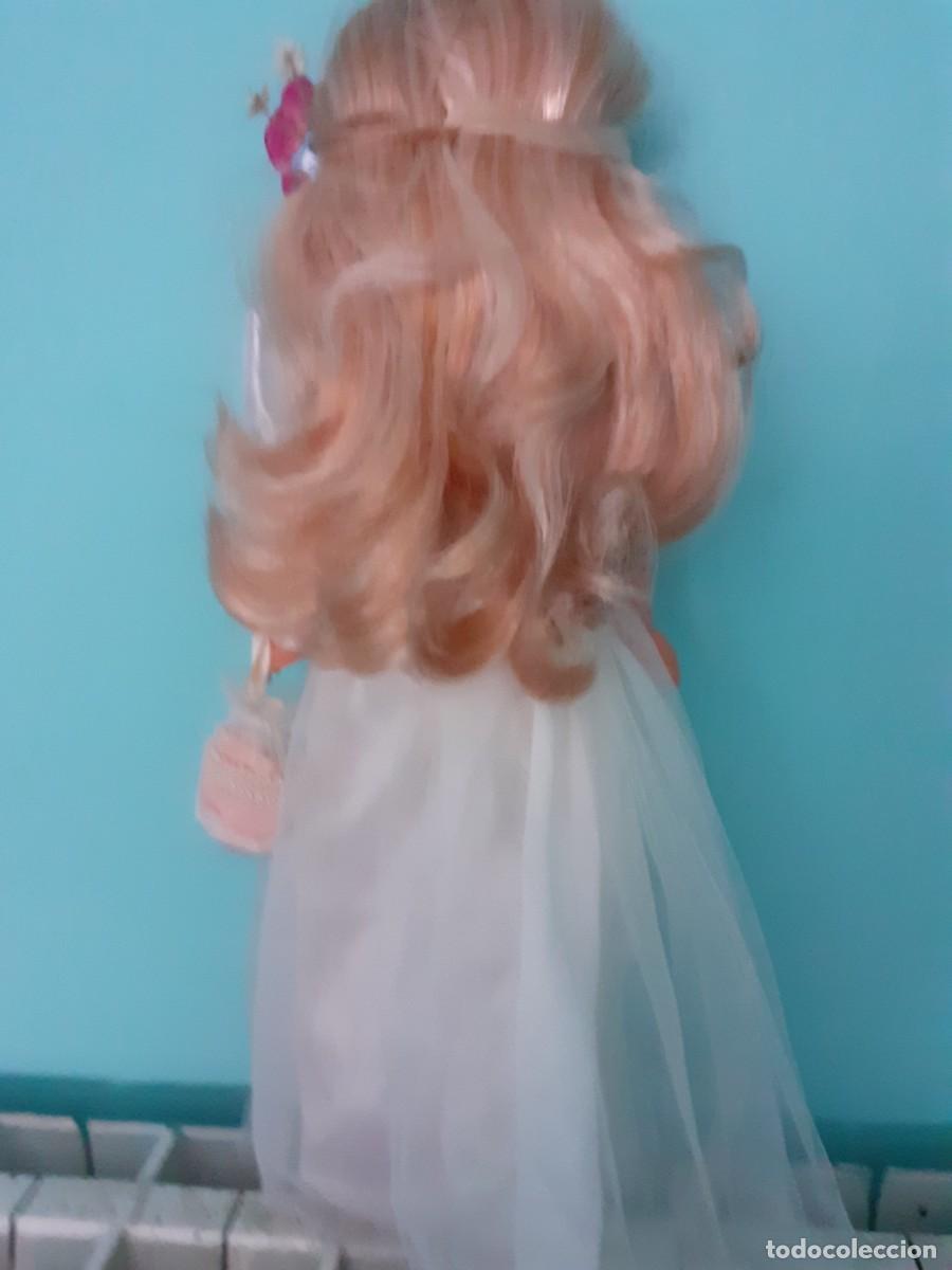 Mu&ntilde;ecas Nancy y Lucas: Mu&ntilde;eca Nancy comuni&oacute;n con mechas, nueva sin caja - Foto 3