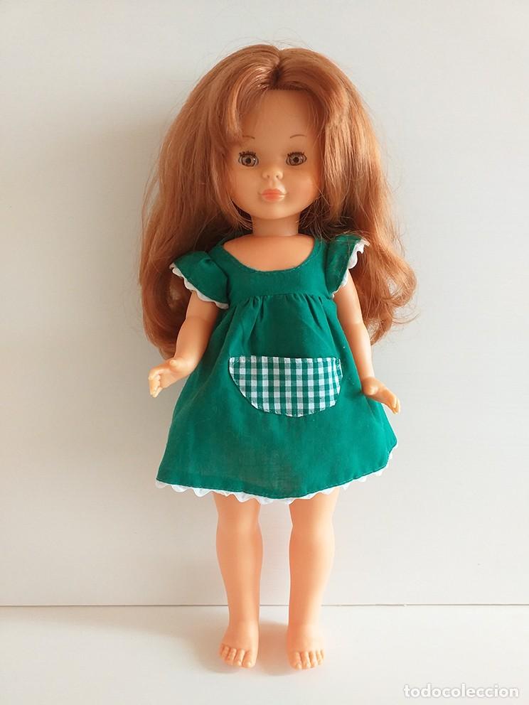 Bonecas Nancy e Lucas: Vestido corto verde para Nancy de famosa