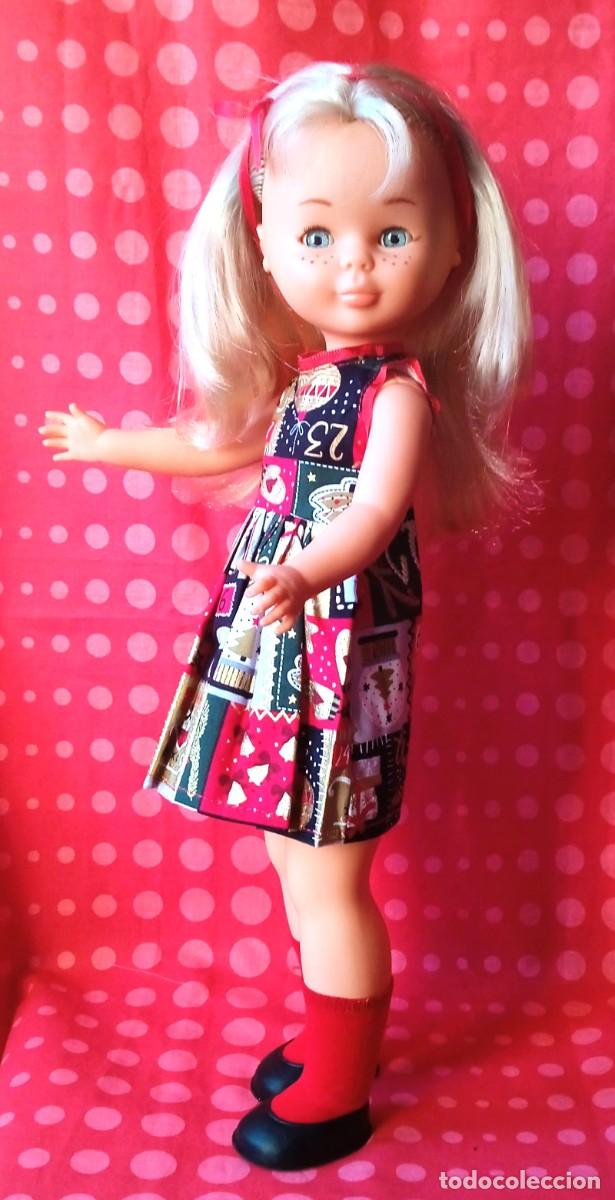 Mu&ntilde;ecas Nancy y Lucas: VESTIDO NAVIDAD PARA NANCY - Foto 3