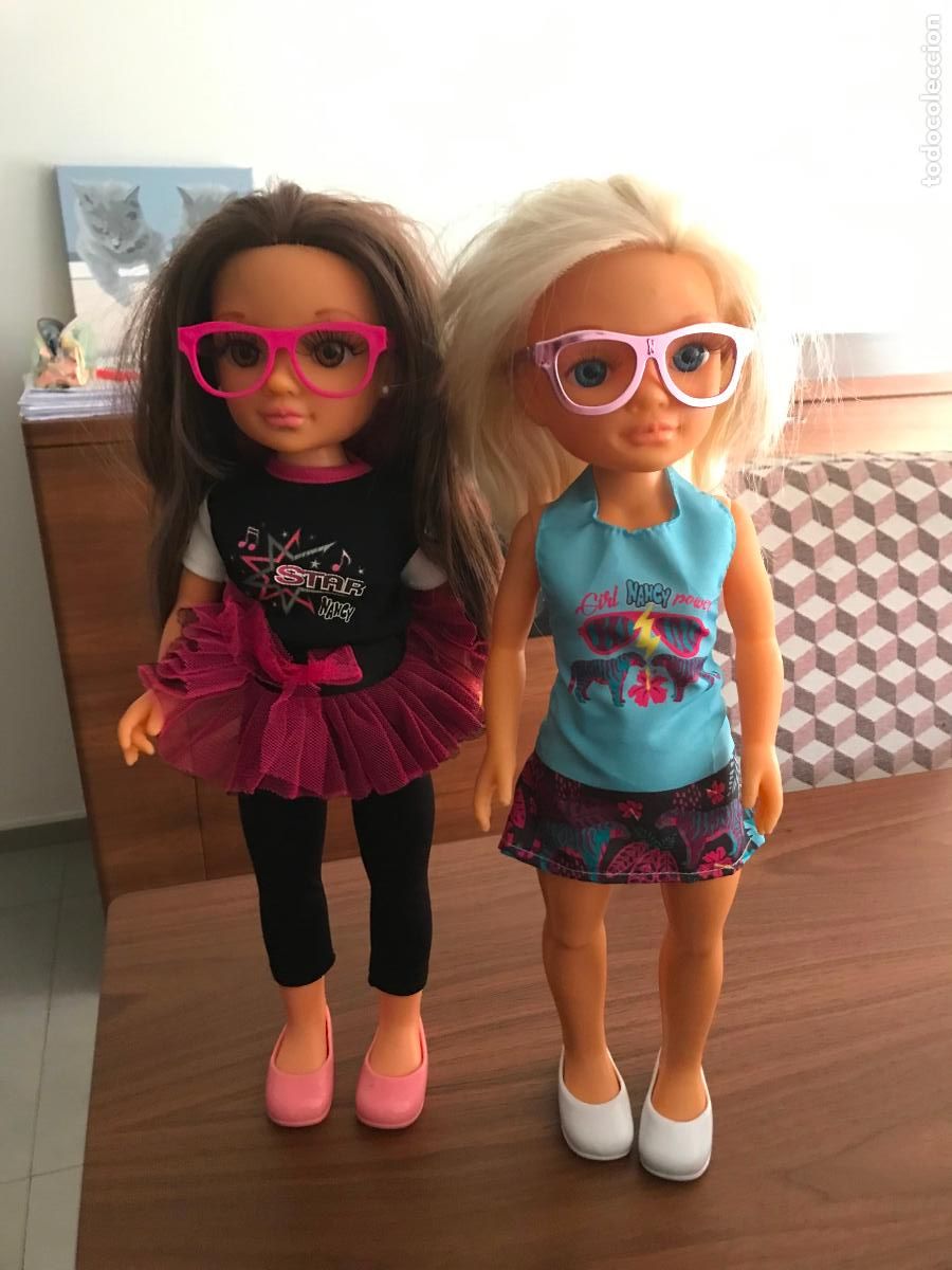 Mu&ntilde;ecas Nancy y Lucas: DOS NANCY MODERNAS VESTIDAS Y CON UNA CAJA DE COMPLEMENTOS - Foto 1