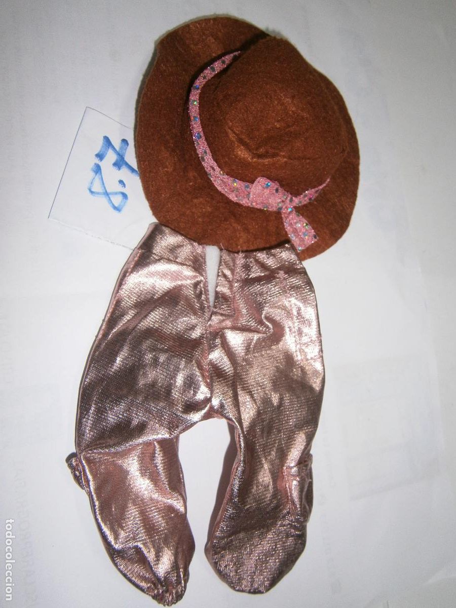 Mu&ntilde;ecas Nancy y Lucas: COMPLEMENTOS PANTALON Y SOMBRERO PARA NANCY - Foto 1