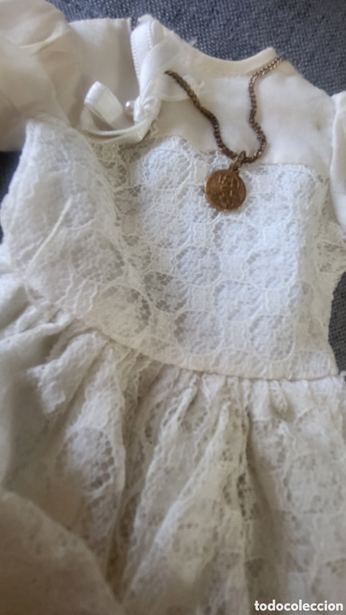 Mu&ntilde;ecas Nancy y Lucas: MU&Ntilde;ECA NANCY VESTIDO COMUNION - Foto 1