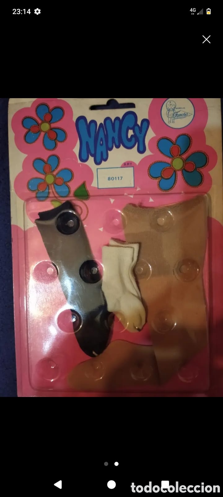 Mu&ntilde;ecas Nancy y Lucas: Blister Medias de Nancy - Foto 1