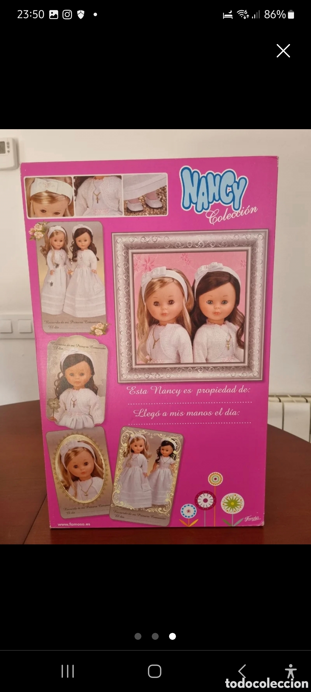 Mu&ntilde;ecas Nancy y Lucas: Nancy colecci&oacute;n, mi primera comuni&oacute;n - Foto 3