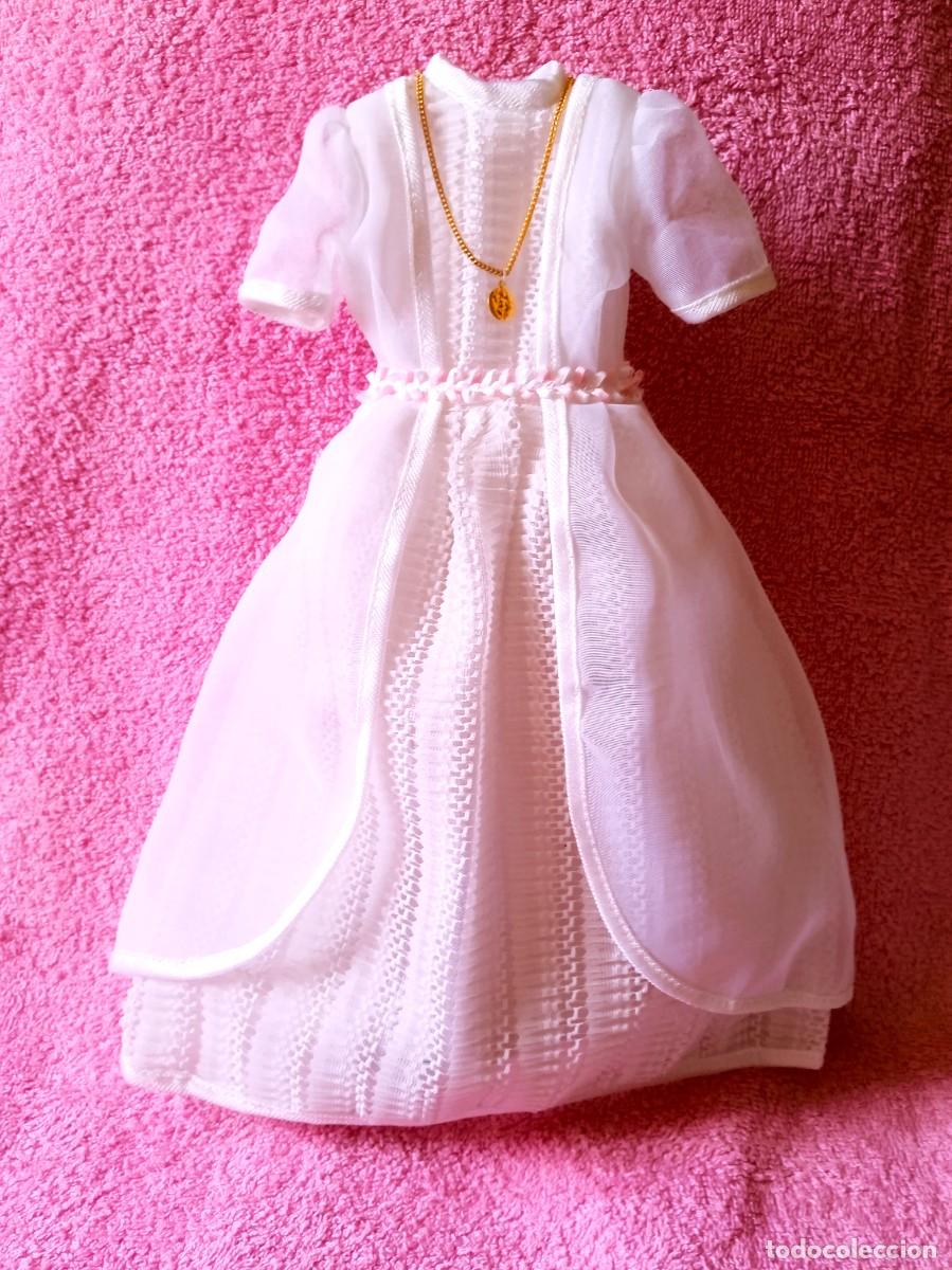 Mu&ntilde;ecas Nancy y Lucas: VESTIDO COMUNION NANCY A&Ntilde;OS 80 - Foto 1