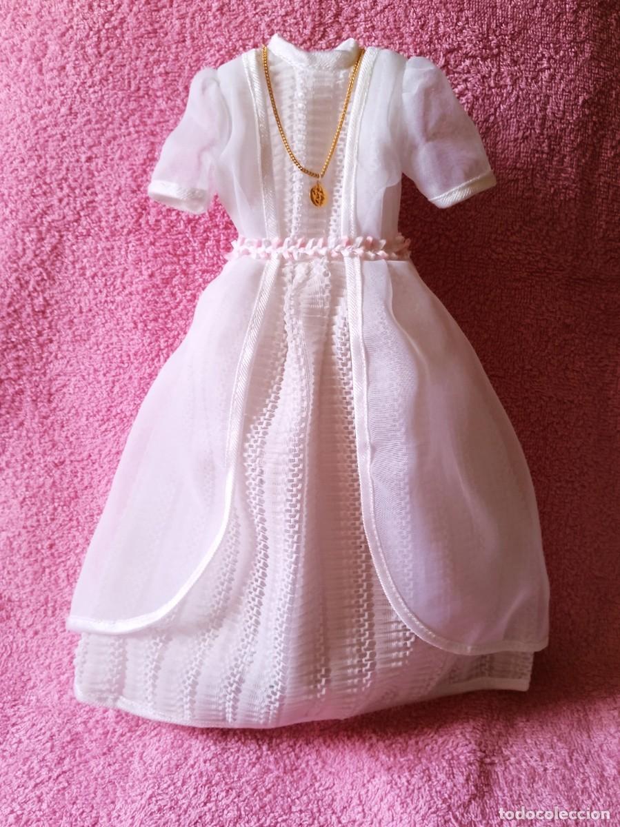 Mu&ntilde;ecas Nancy y Lucas: VESTIDO COMUNION NANCY A&Ntilde;OS 80 - Foto 3
