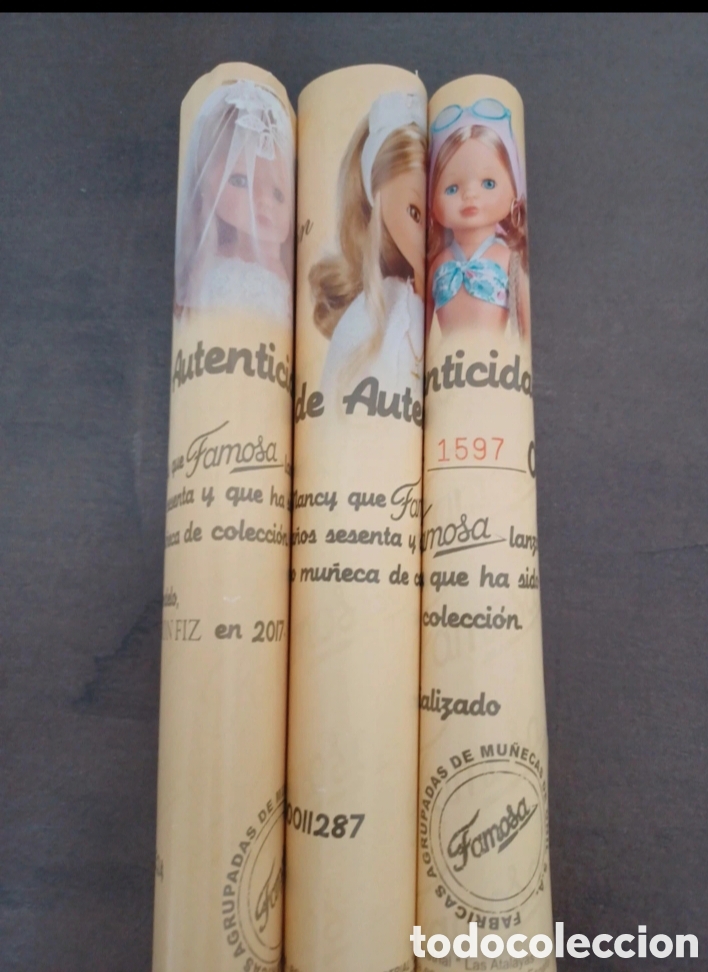 Mu&ntilde;ecas Nancy y Lucas: Certificados de Autenticidad Nancy - Foto 2