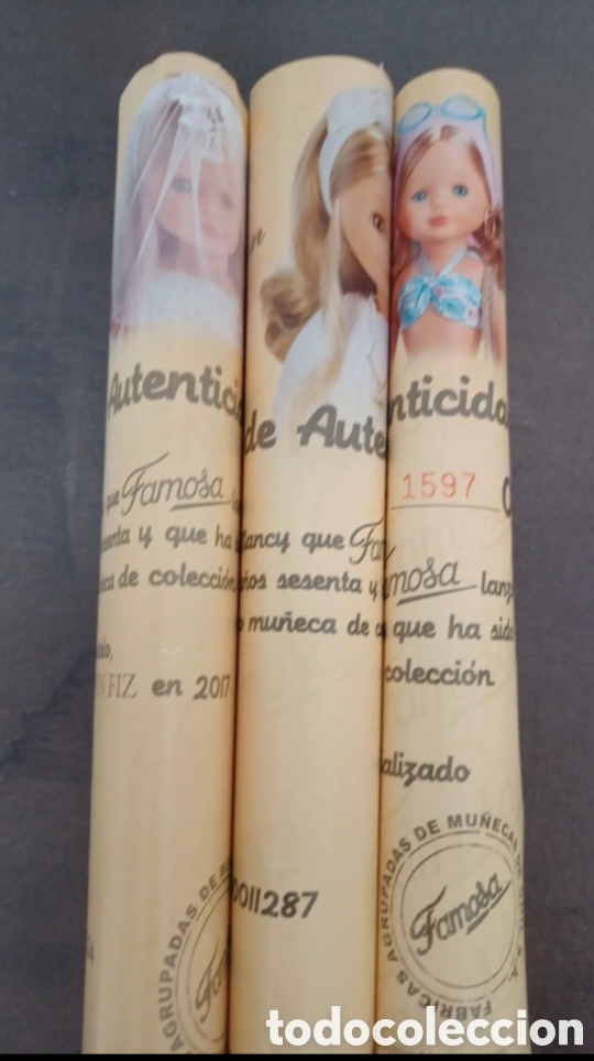 Mu&ntilde;ecas Nancy y Lucas: Certificados de Autenticidad Nancy - Foto 1
