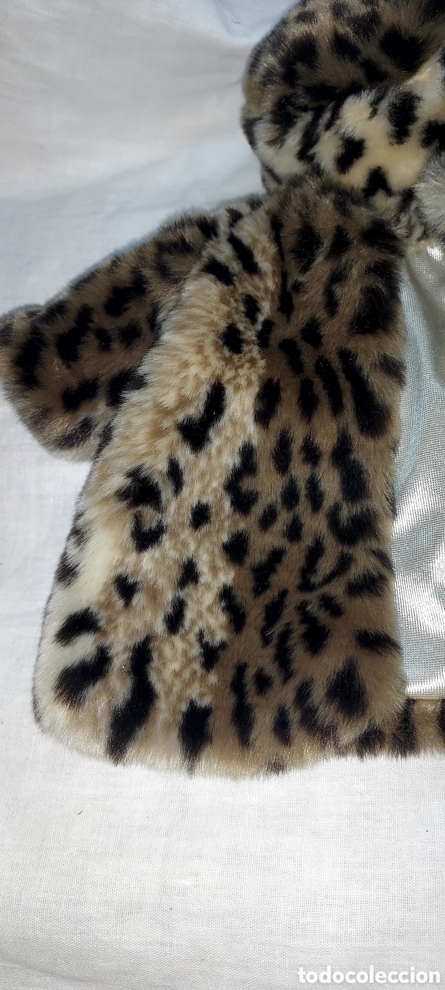 Mu&ntilde;ecas Nancy y Lucas: NANCY.CONJUNTO ABRIGO Y GORRO LEOPARDO QUIRON - Foto 3