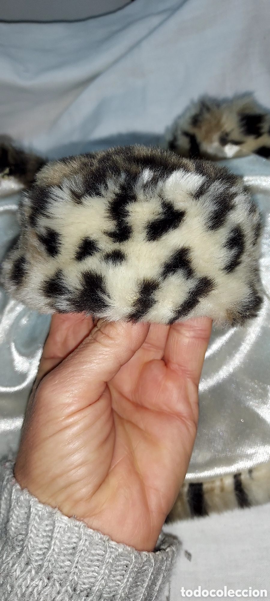Mu&ntilde;ecas Nancy y Lucas: NANCY.CONJUNTO ABRIGO Y GORRO LEOPARDO QUIRON - Foto 7