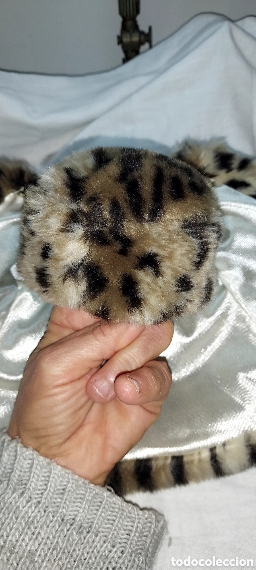 Mu&ntilde;ecas Nancy y Lucas: NANCY.CONJUNTO ABRIGO Y GORRO LEOPARDO QUIRON - Foto 10