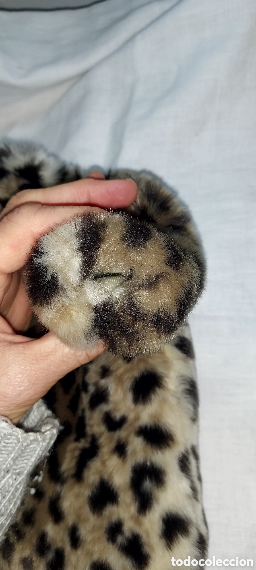 Mu&ntilde;ecas Nancy y Lucas: NANCY.CONJUNTO ABRIGO Y GORRO LEOPARDO QUIRON - Foto 15
