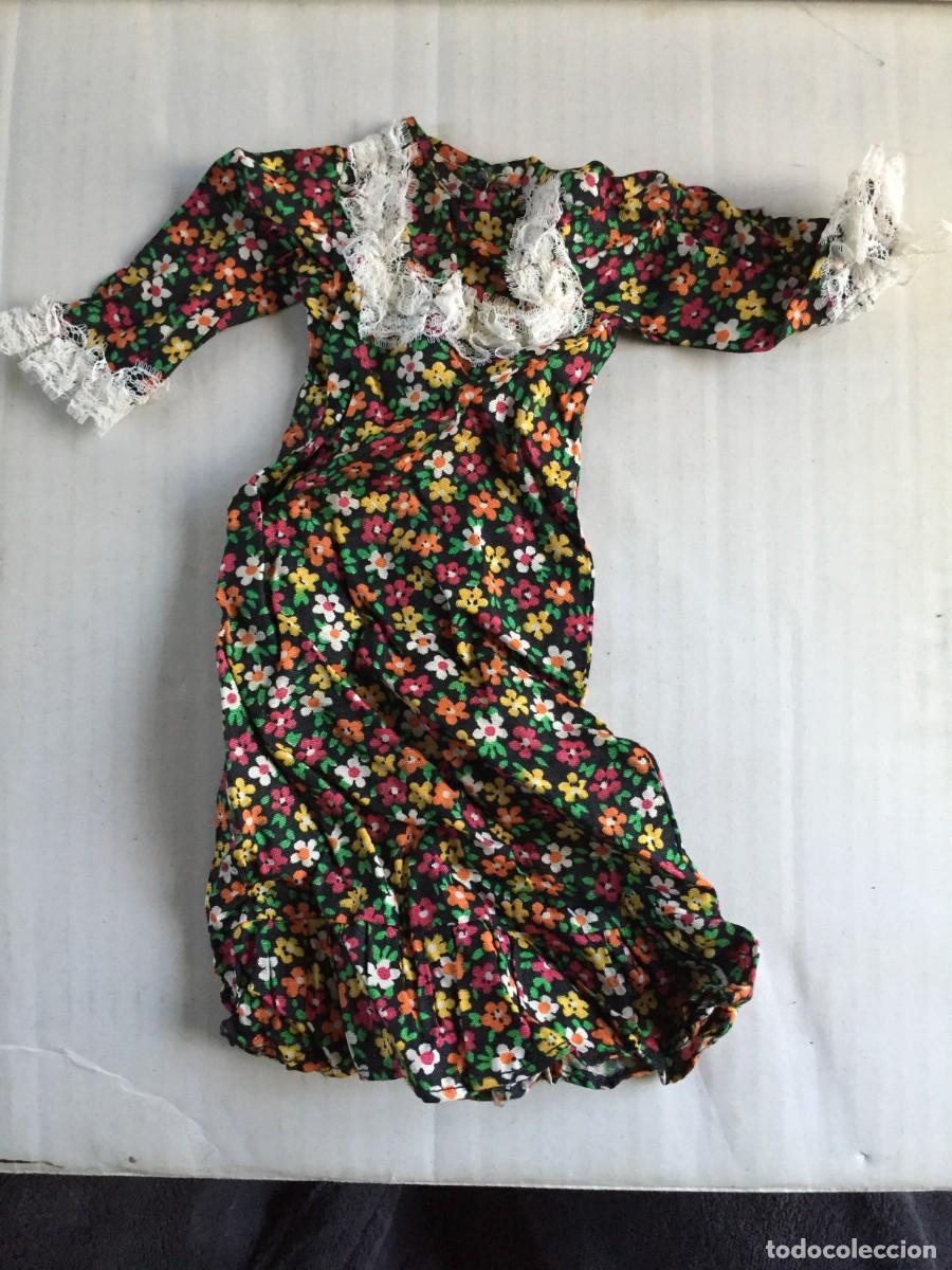 Mu&ntilde;ecas Nancy y Lucas: VESTIDO MAXI ORIGINAL DE MU&Ntilde;ECA NANCY DE LOS 70 - Foto 1