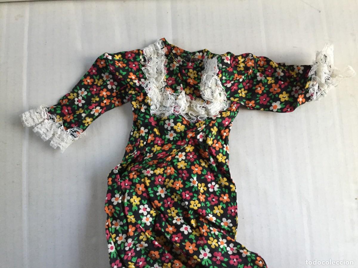 Mu&ntilde;ecas Nancy y Lucas: VESTIDO MAXI ORIGINAL DE MU&Ntilde;ECA NANCY DE LOS 70 - Foto 2