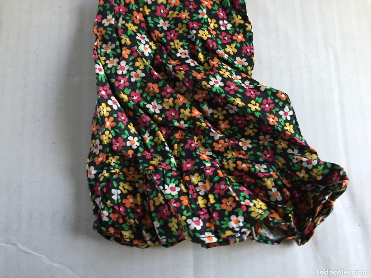 Mu&ntilde;ecas Nancy y Lucas: VESTIDO MAXI ORIGINAL DE MU&Ntilde;ECA NANCY DE LOS 70 - Foto 3
