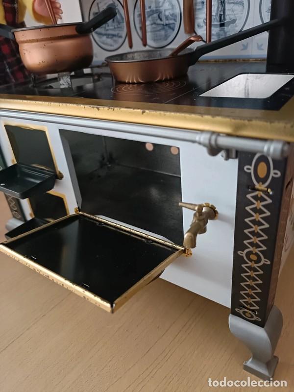Mu&ntilde;ecas Nancy y Lucas: Cocina vintage Alemana con accesorios - Foto 6