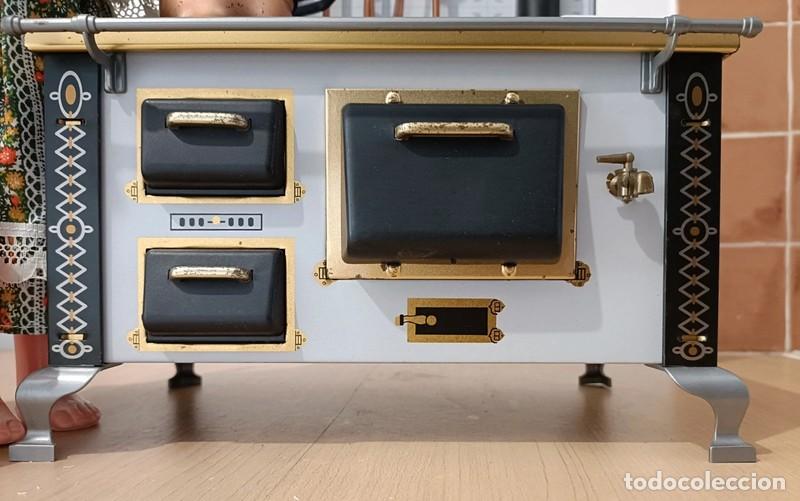 Mu&ntilde;ecas Nancy y Lucas: Cocina vintage Alemana con accesorios - Foto 8