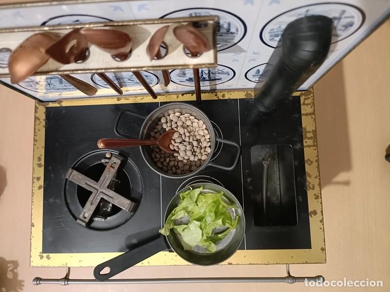 Mu&ntilde;ecas Nancy y Lucas: Cocina vintage Alemana con accesorios - Foto 9