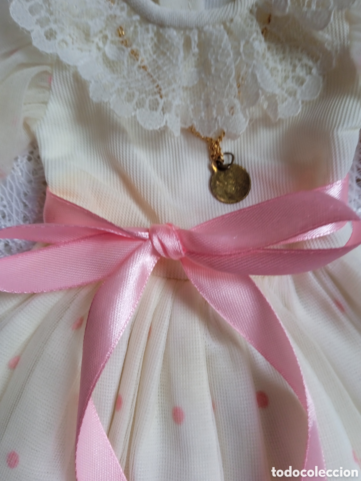 Mu&ntilde;ecas Nancy y Lucas: VESTIDO COMUNION NANCY - Foto 11