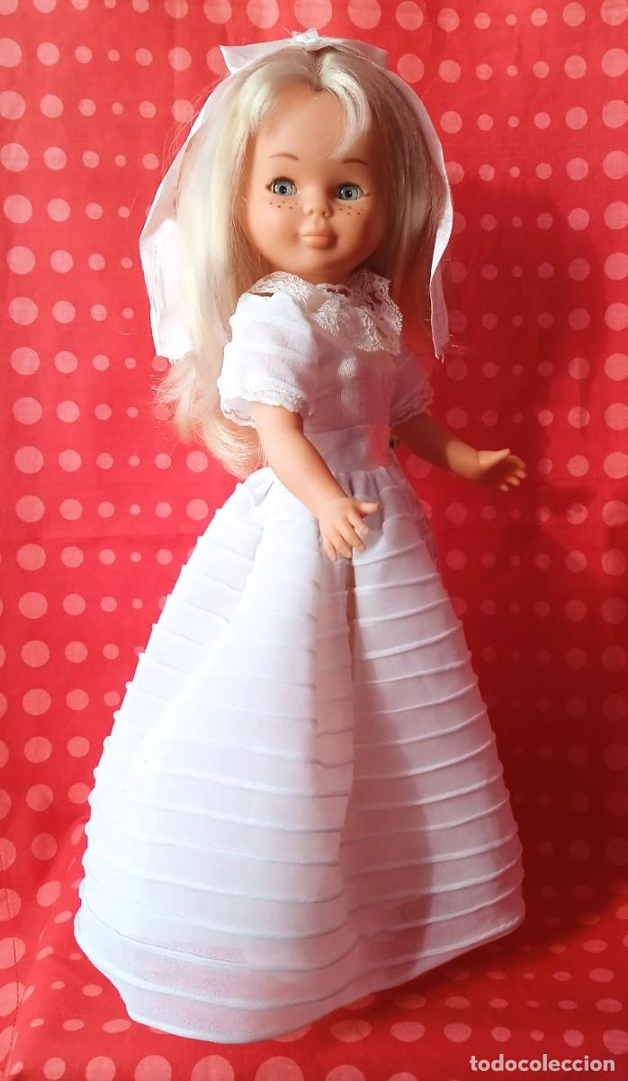 Mu&ntilde;ecas Nancy y Lucas: VESTIDO COMUNION NANCY - Foto 3