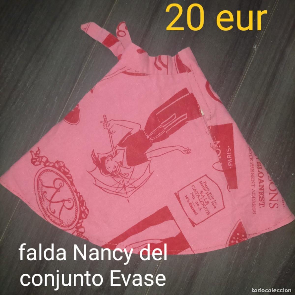 Mu&ntilde;ecas Nancy y Lucas: Nancy falda del conjunto Evase - Foto 1